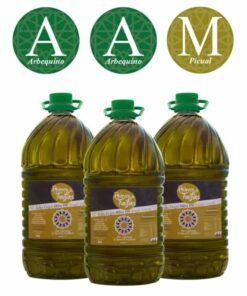 AAM Alfanje triple 3x5L aceite de oliva virgen extra Monovarietal