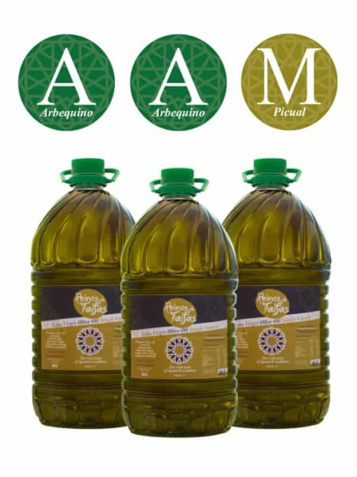 AAM Alfanje triple 3x5L aceite de oliva virgen extra Monovarietal