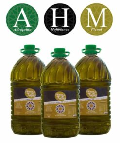 AHM Alfanje triple 3x5L aceite de oliva virgen extra Monovarietal